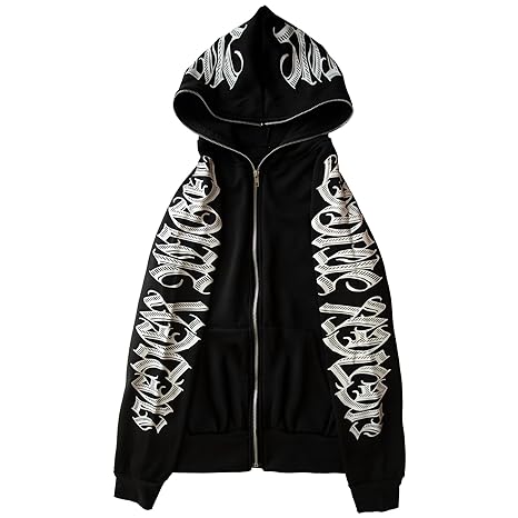 Buy PLAYPUNK Polyester Cotton Rhinestone Skeleton Spider Zip